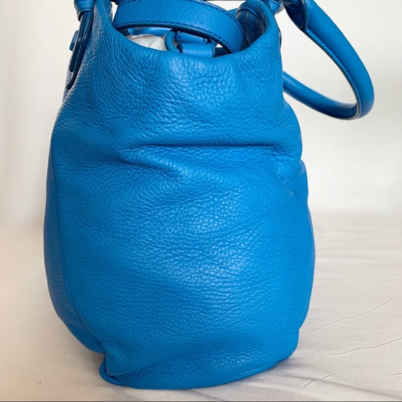 Authentic Marc By Mark Jacobs Blue Leather Bag - Picture 6 of 12